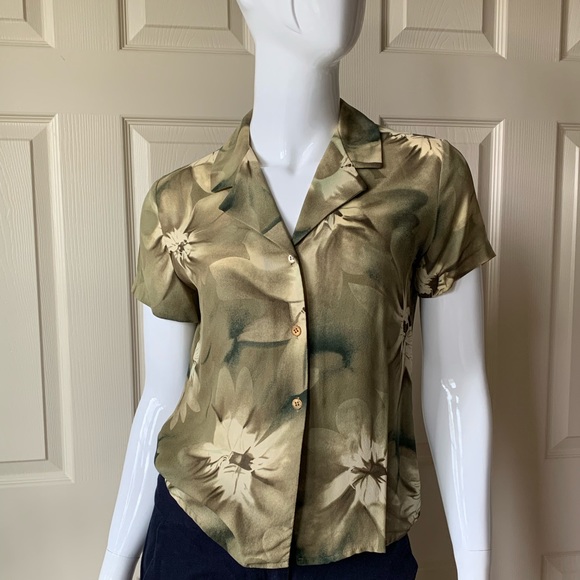 Jones New York - women’s silk shirt (size 4P) - Picture 1 of 3